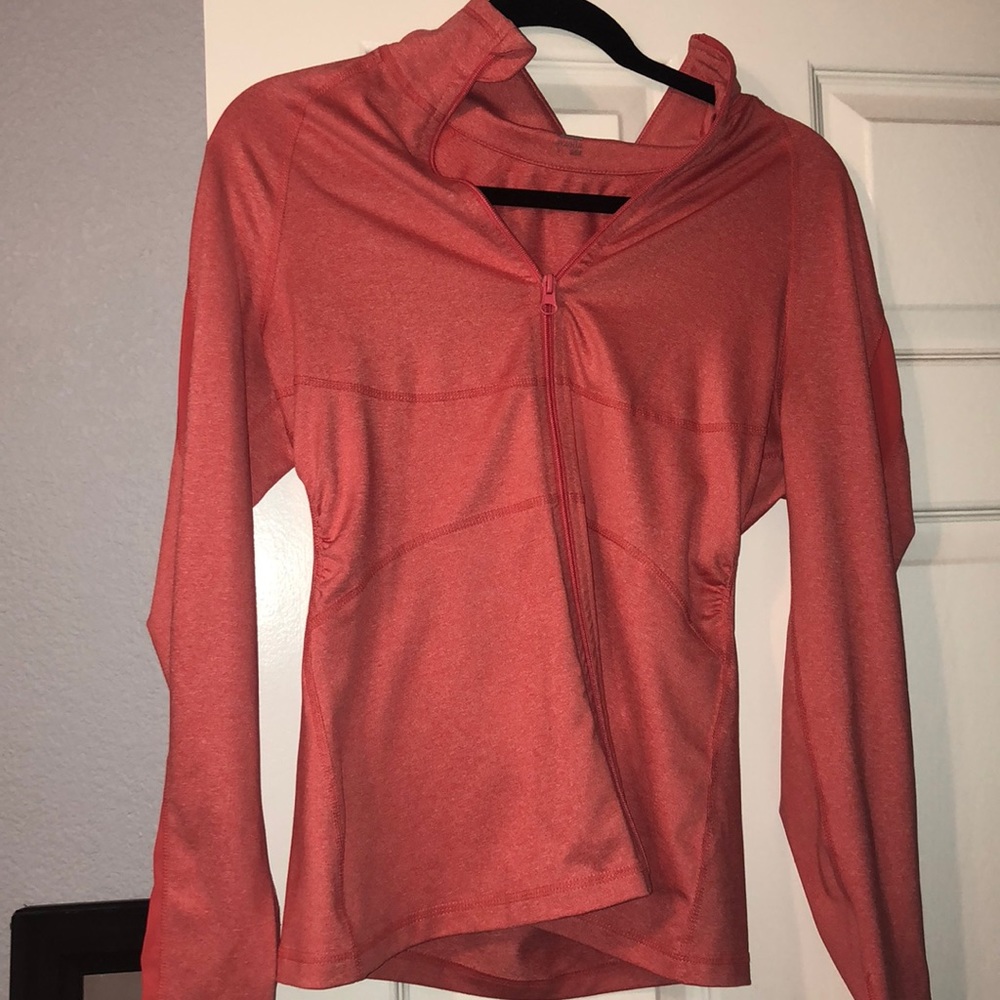 Zella pink zip up jacket